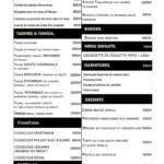 Menu Kafé Merstan Marrakech February 2024 501019-361100